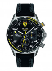 Men's Pilota Evo Water Resistance Leather Chronograph Watch 830718
