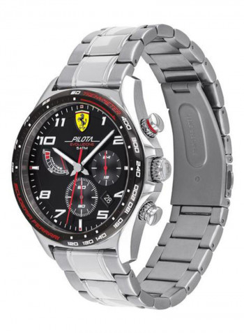 Men's Pilota Evo Water Resistance Stainless Steel Chronograph Watch 830720
