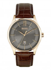 Men's Distinction Water Resistance Leather Analog Watch 1513796