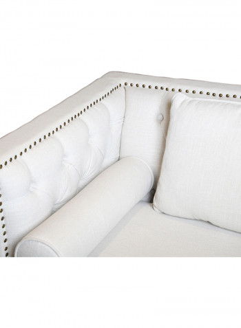 Fine Single Seater Sofa Off White Off White 107x80x88centimeter