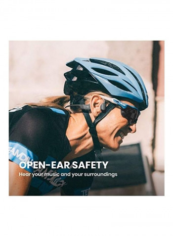 Open-Ear Wireless Bone Conduction Headphones Black