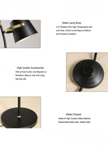YWXLight Nordic Style Living Room Black 65x35x35cm