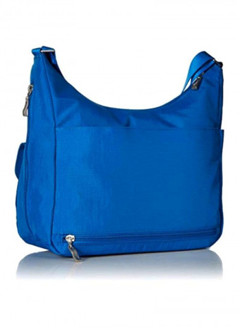 Nylon Crossbody Bag Directoire Blue
