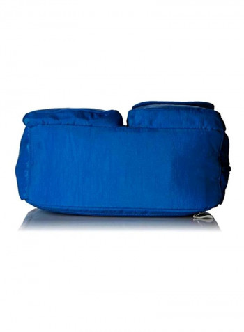 Nylon Crossbody Bag Directoire Blue