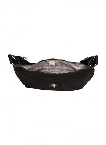 Polyester Crossbody Bag Black