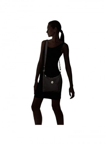 Polyester Crossbody Bag Black
