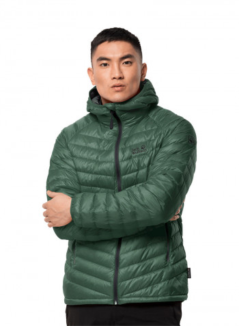 Hooded Atmosphere Jacket Sage