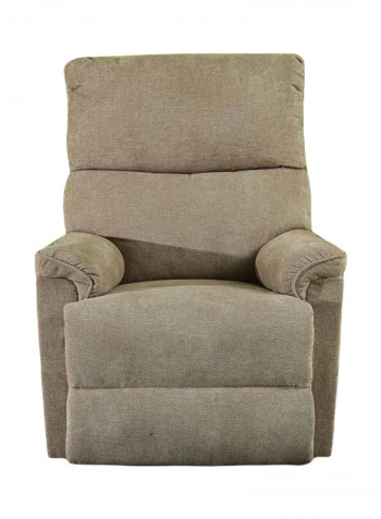 Carrington Single Seater Recliner Sofa Beige 80x104x96centimeter