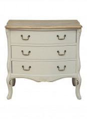 Franco Chest Drawer White/Beige 79x80x40centimeter