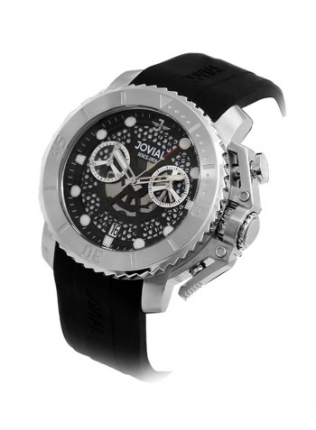 Men's Casual Rubber Chronograph Wrist Watch 4770 GSRC 13 E