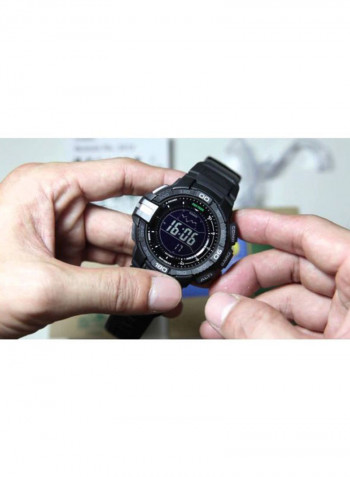Men's Water Resistant Digital Watch Prg-270-2