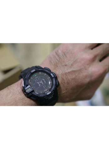 Men's Water Resistant Digital Watch Prg-270-2