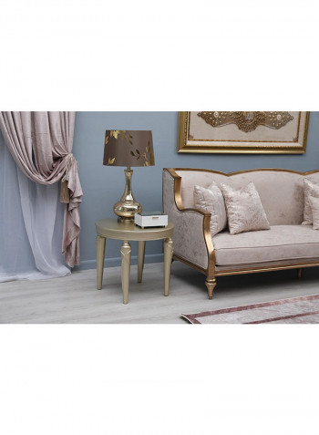 Brightspot End Table Gold 63x57x63cm