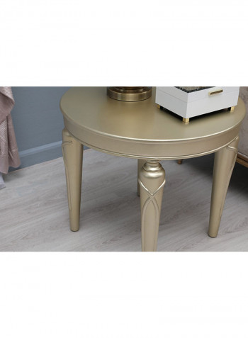 Brightspot End Table Gold 63x57x63cm