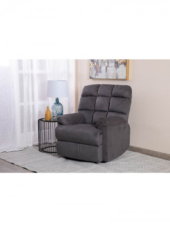 Imperial Single Seater Recliner Grey 95x103x85cm