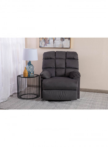 Imperial Single Seater Recliner Grey 95x103x85cm