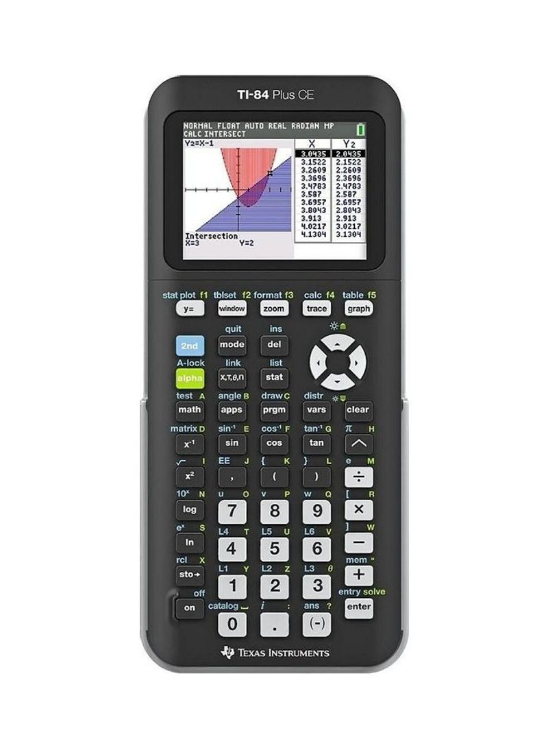 TI-84 Plus CE-T Calculator Black