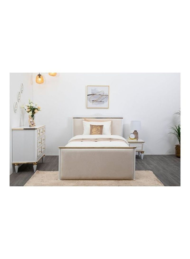 Brandford Bed Grey 117x138x213cm