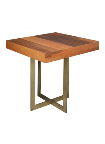 Mathilda Side Table Brown Brown 55x60x55centimeter