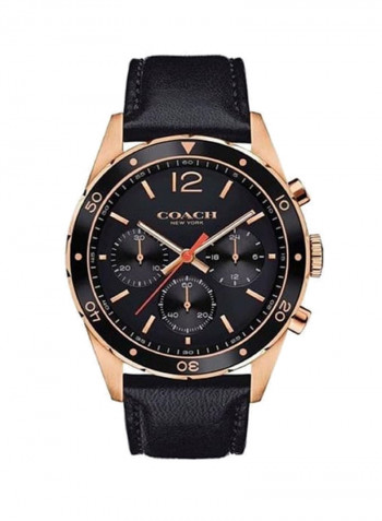 Men's Sullivan Sport Leather Chronograph Watch 14602087
