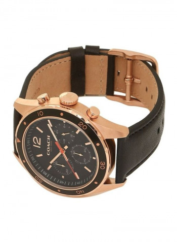 Men's Sullivan Sport Leather Chronograph Watch 14602087