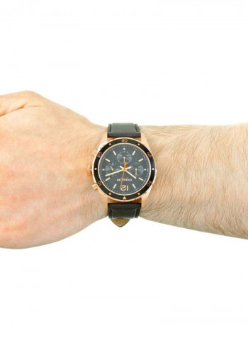 Men's Sullivan Sport Leather Chronograph Watch 14602087