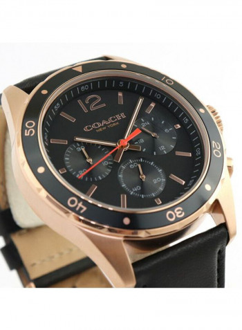 Men's Sullivan Sport Leather Chronograph Watch 14602087