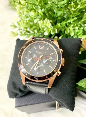 Men's Sullivan Sport Leather Chronograph Watch 14602087