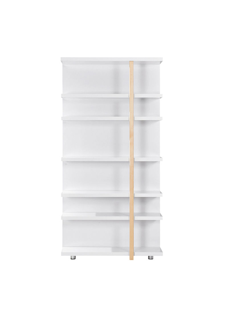 Sweden Bookcase White 39x198.5x100cm