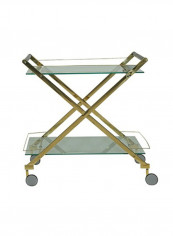 Terra Serving Trolley Silver 73 x 45 x 84centimeter