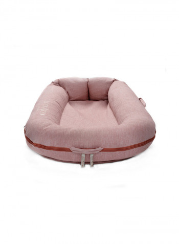 Deluxe+ Pod, 0-8 M - Ginger Chambray