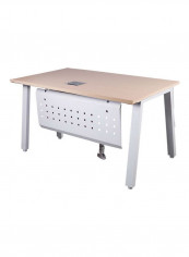 Modern Workstation With Drawer Oak 75x75x180cm