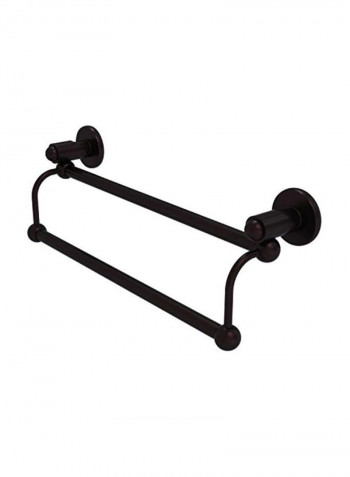 Double Towel Bar Brown 24inch
