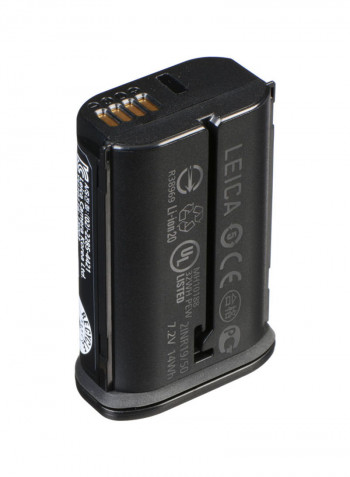 1860 mAh BP-SCL 4 Li-Ion Battery For Leica SL Black