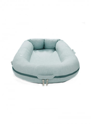 Deluxe+ Pod, 0-8 M - Marine Chambray