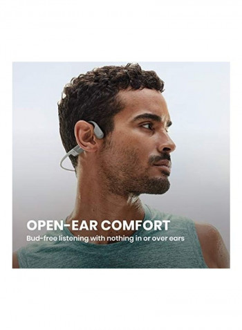 Open-Ear Wireless Bone Conduction Headphones Grey