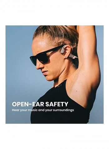 Open-Ear Wireless Bone Conduction Headphones Grey