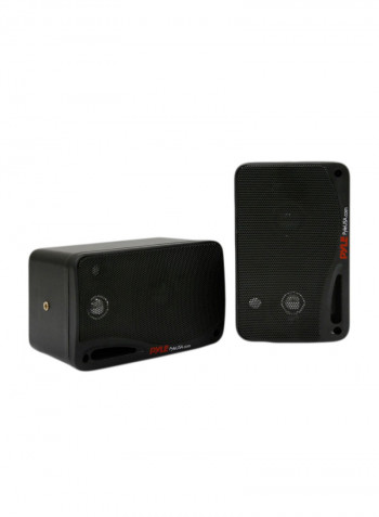 3-Way Active Passive Outdoor Waterproof Bluetooth Speaker PDWR42BBT Black