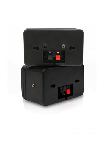 3-Way Active Passive Outdoor Waterproof Bluetooth Speaker PDWR42BBT Black