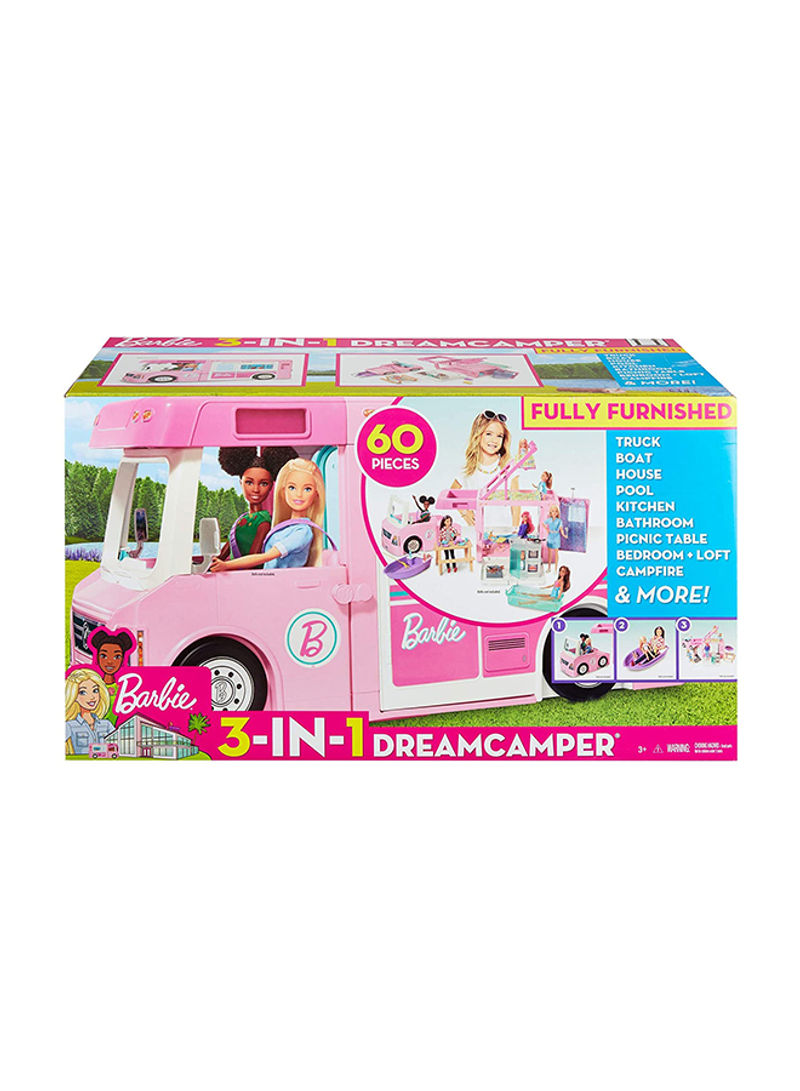 60-Piece 3-In-1 Dreamcamper 8.6 x 22.3 x 11.4cm