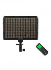 Professional Ultra Thin Dimmable LED Video Light VL-D640T Black