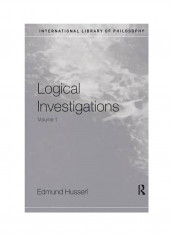 Logical Investigations Volume 1 Hardcover