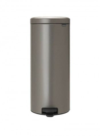 Multipurpose Newicon Pedal Bin Platinum 30L