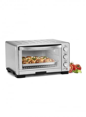2-In-1 Convection Toaster Oven Broiler 1800W 1010 Silver