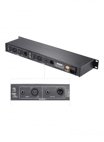 EQ-215 Dual Channel 15-Band Equalizer With 1U Rack Mount