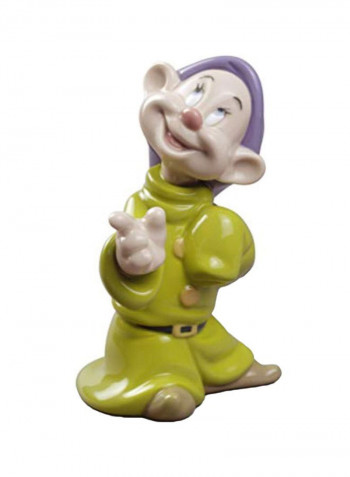 Dwarf Mudito Figure Green/Beige/Purple 2.8x3.1x4.7inch