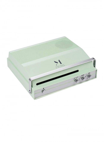 Portable Slot-In Record Player With Built In Stereo Speaker And Volume Control CDP1062 Green/Black/Silver