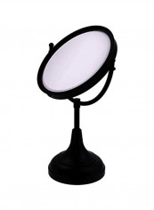 Brass Table Mirror Black 8inch