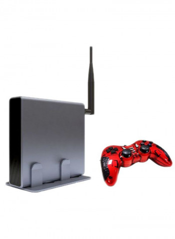 Retro Game Console With Cable And Gamepad