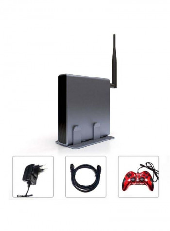 Retro Game Console With Cable And Gamepad